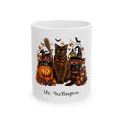 Personalized Burmese Cat Halloween Mug – Custom Name