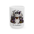Personalized Burmilla Cat Halloween Mug – Custom Name