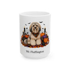 Personalized Lowchen Halloween Mug – Custom Dog Name Gift