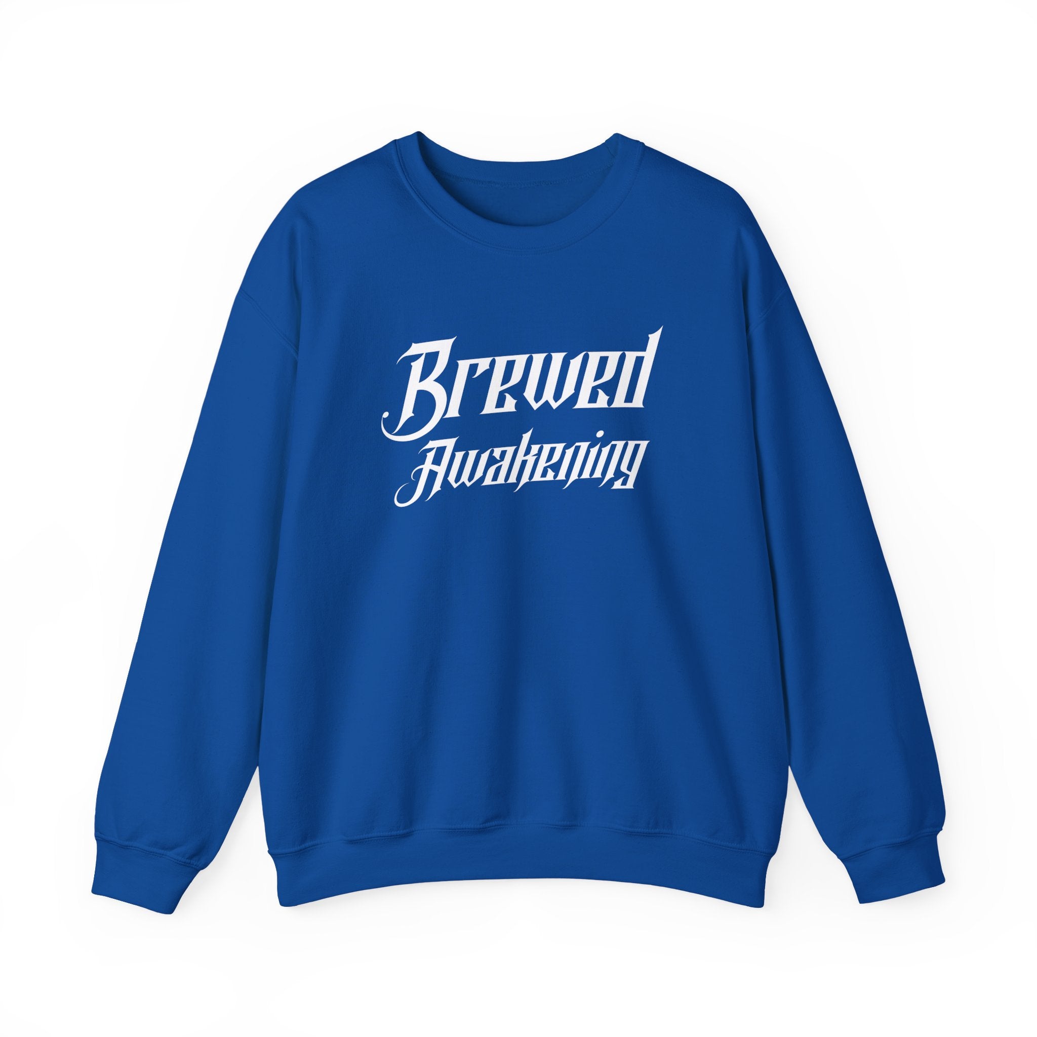Brevity Brew Coffee Sweatshirt – Decaf Is For Cowards Vintage Crewneck