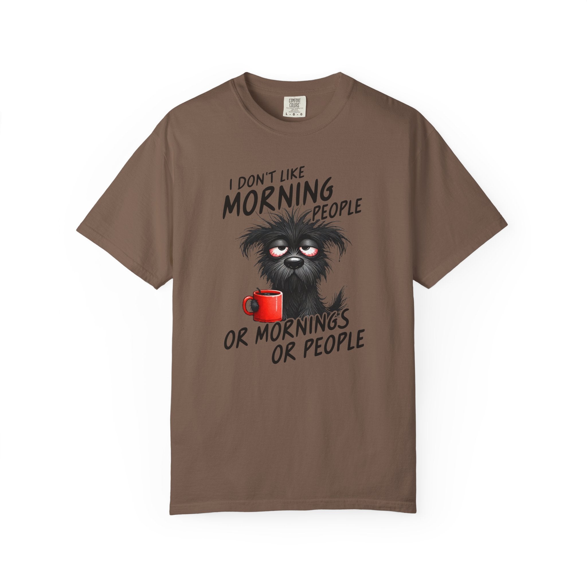 I Don't Like Morning People T-Shirt — Anti-Morning Tee for Night Owls