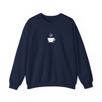 Gildan 18000 Minimalist Coffee Cup Graphic Crewneck – Cozy Fleece Pullover