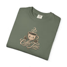 Vintage Coffee Time Heavyweight Cotton Graphic T-Shirt