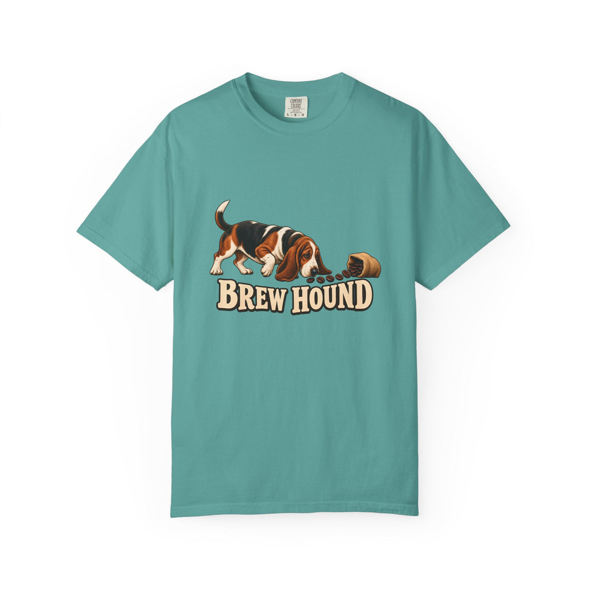 Brew Hound Coffee T-Shirt | Funny Coffee Lover Graphic Tee