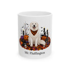 Personalized Great Pyrenees Halloween Mug – Custom Dog Name Gift