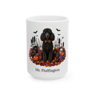 Personalized Poodle Dog Mug – Custom Pet Name Halloween Gift