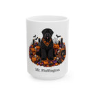Personalized Black Russian Terrier Halloween Mug – Custom Name Gift