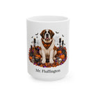 Personalized St. Bernard Halloween Mug – Custom Dog Name Gift