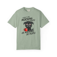 I Don't Like Morning People T-Shirt — Anti-Morning Tee for Night Owls