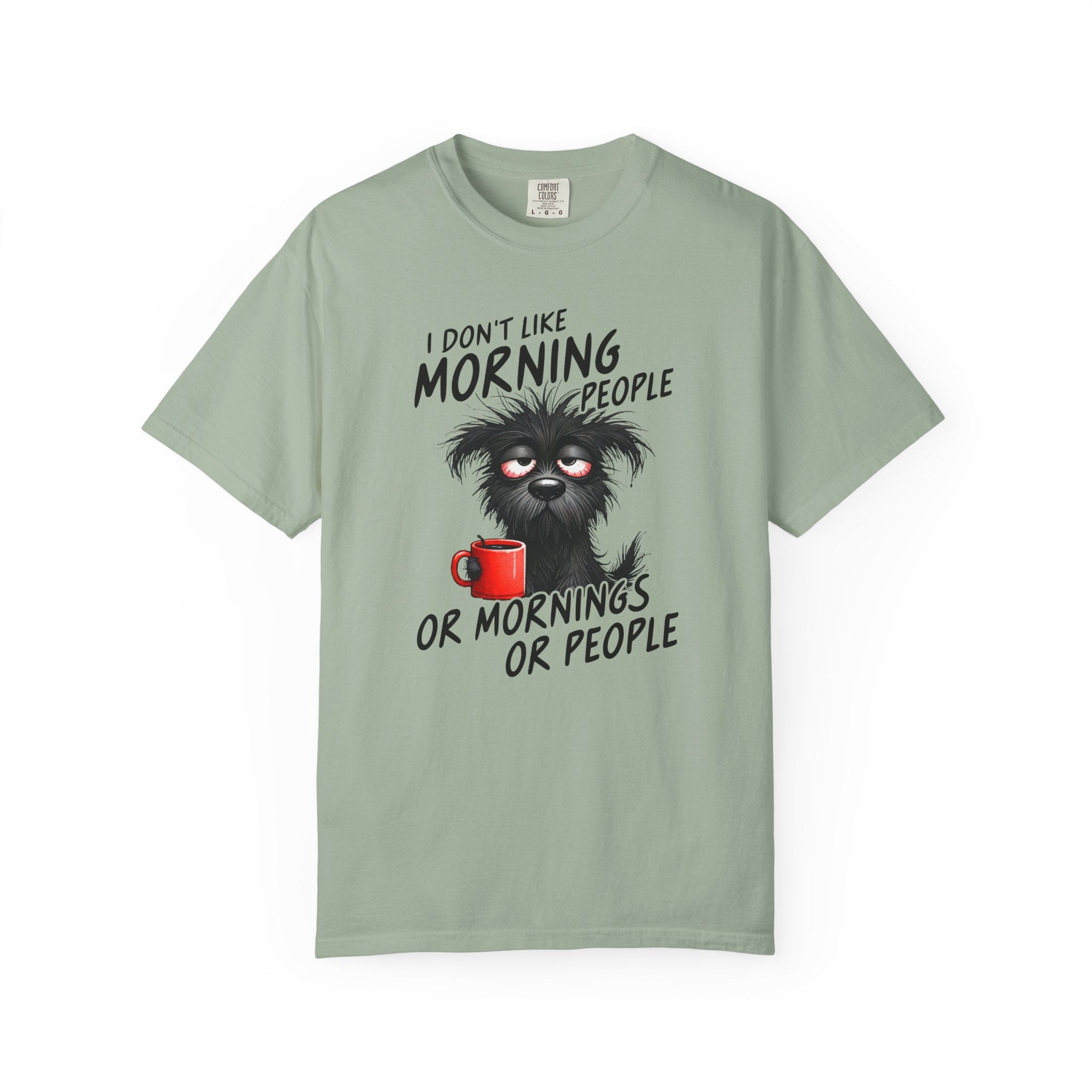I Don't Like Morning People T-Shirt — Anti-Morning Tee for Night Owls