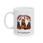 Personalized Somali Cat Halloween Mug – Custom Pet Name Gift