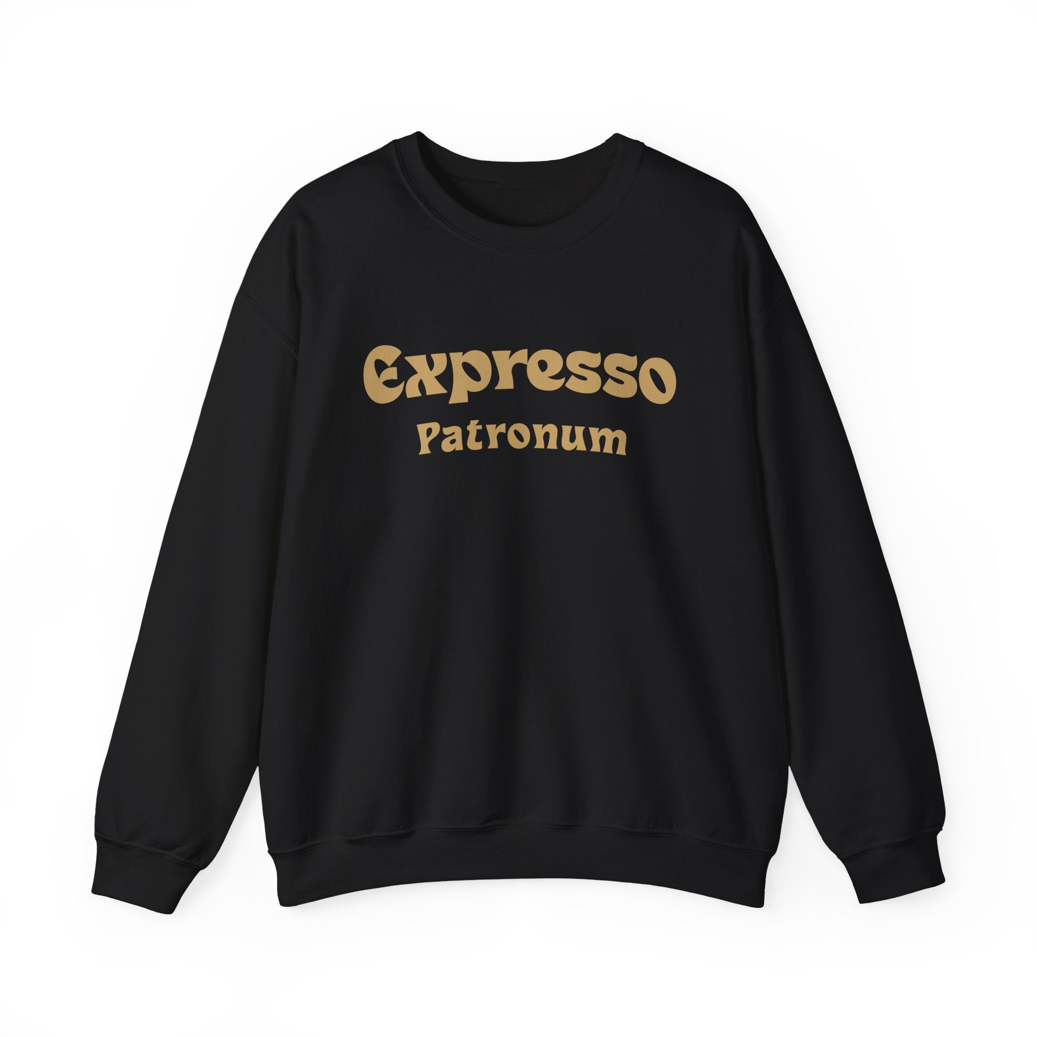 Expresso Patronum Crewneck Sweatshirt – Cozy Cotton Blend Pullover