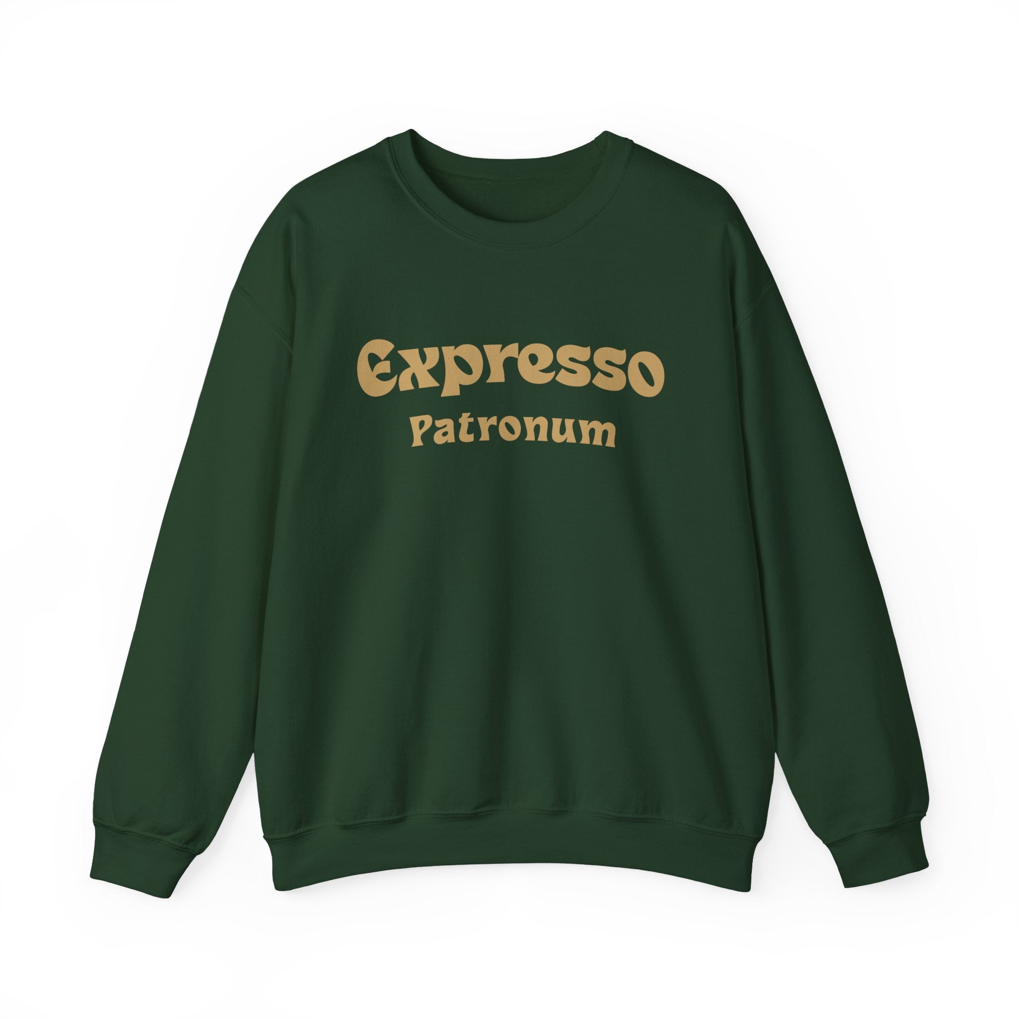 Expresso Patronum Crewneck Sweatshirt – Cozy Cotton Blend Pullover
