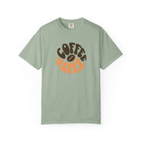 Coffee Time T-Shirt | Comfort Colors 1717 | Retro Sunrise Caffeine Tee