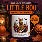 Personalized Abyssinian Cat Halloween Mug – Custom Name