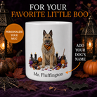 Personalized Belgian Shepherd Laekenois Halloween Mug seamless personalized Halloween dog mug hero