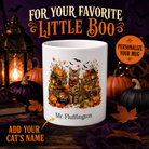 Personalized Bengal Cat Halloween Mug – Custom Name