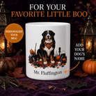 Personalized Bernese Mountain Dog Halloween Mug – premium Halloween dog mug hero image