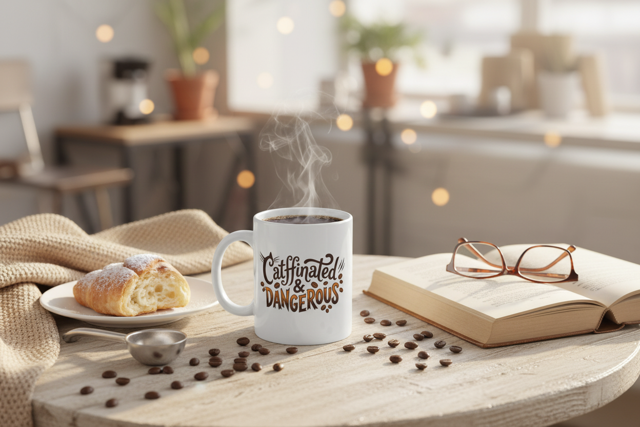 Catffinated & Dangerous Mug Lifestyle