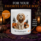 Personalized Cavapoo Halloween dog mug hero image