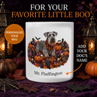 Personalized Cesky Terrier Halloween dog mug hero image