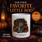 Personalized Chartreux Cat Halloween Mug – Custom Name