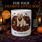 Personalized Clumber Spaniel Halloween Mug – Custom Dog Name Gift – premium Halloween dog mug hero image