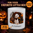 Personalized Colorpoint Shorthair Cat Halloween Mug – Custom Name