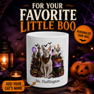 Personalized Cornish Rex Cat Halloween Mug – Custom Name