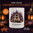 Personalized Himalayan Cat Halloween Mug – Custom Name