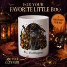 Personalized Korat Cat Halloween Mug – Custom Name